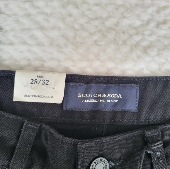 Scotch & Soda Jeans Skim Stay Black Skinny Fit (150917-19-FWMD-C85) - Picture 6 of 11